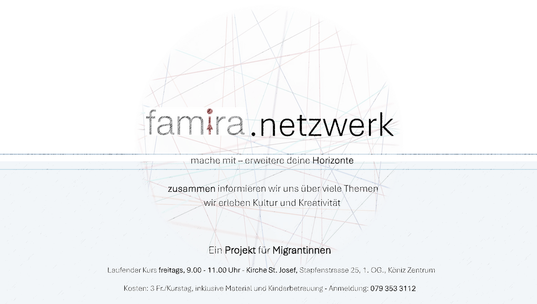 Ein neues Projekt: famira.netzwerk